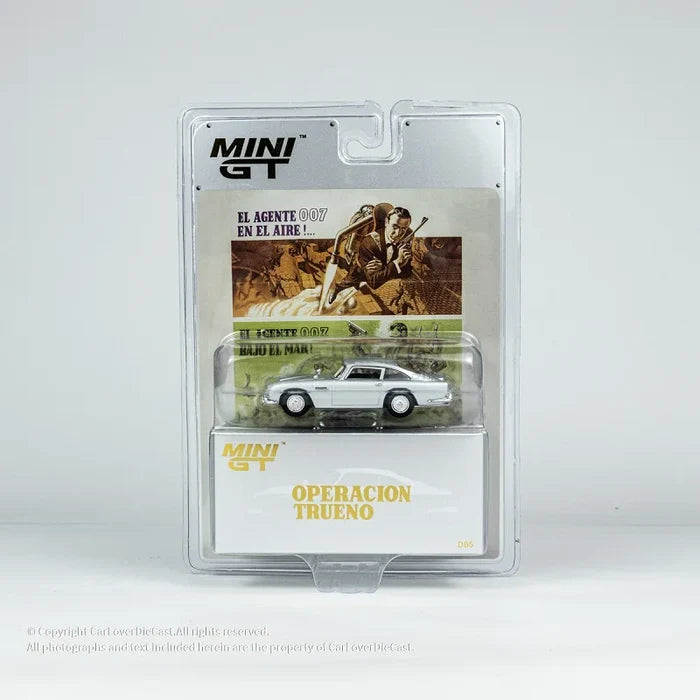 MINI GT 1:64 DB5 007 Goldfinger Thunderball RHD Diecast Model Car