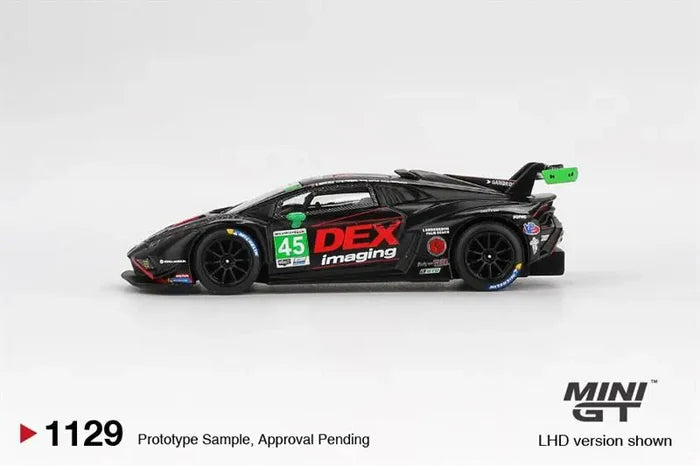 MINI GT 1:64 GT3 Huracán EVO2 No.45 DEX 2024 IMSA Daytona 24 Hrs Die-Cast Car Model Miniature Gifts