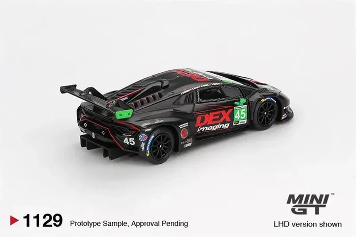 MINI GT 1:64 GT3 Huracán EVO2 No.45 DEX 2024 IMSA Daytona 24 Hrs Die-Cast Car Model Miniature Gifts
