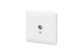 MK Base 1G Single Outlet Isolated TV Socket (MB3522WHI)