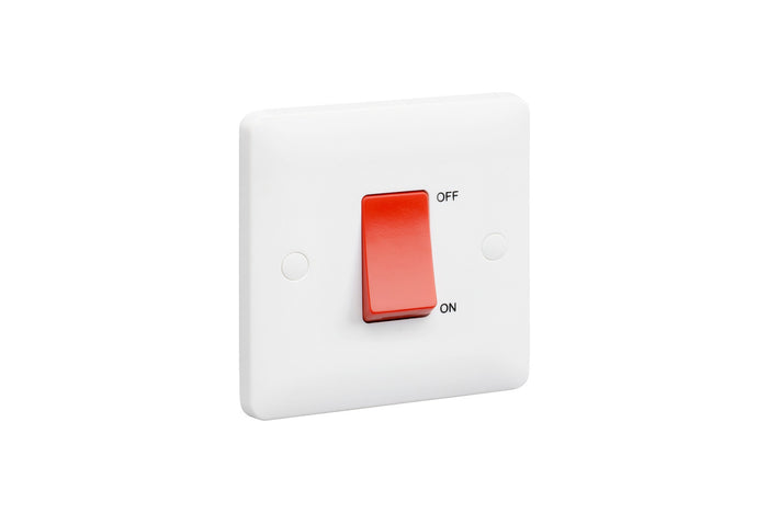 MK Base 45A 1G DP Switch (MB5205WHI)