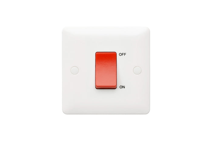 MK Base 45A 1G DP Switch (MB5205WHI)