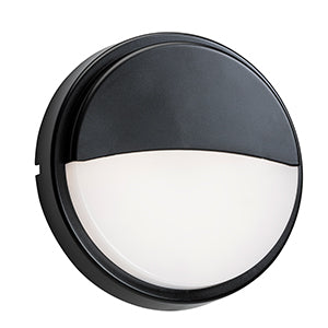 Modlux LED CCT EYELID Bulkhead Light, 30W, Black (FE-BKDC30BE-CCTBLK)