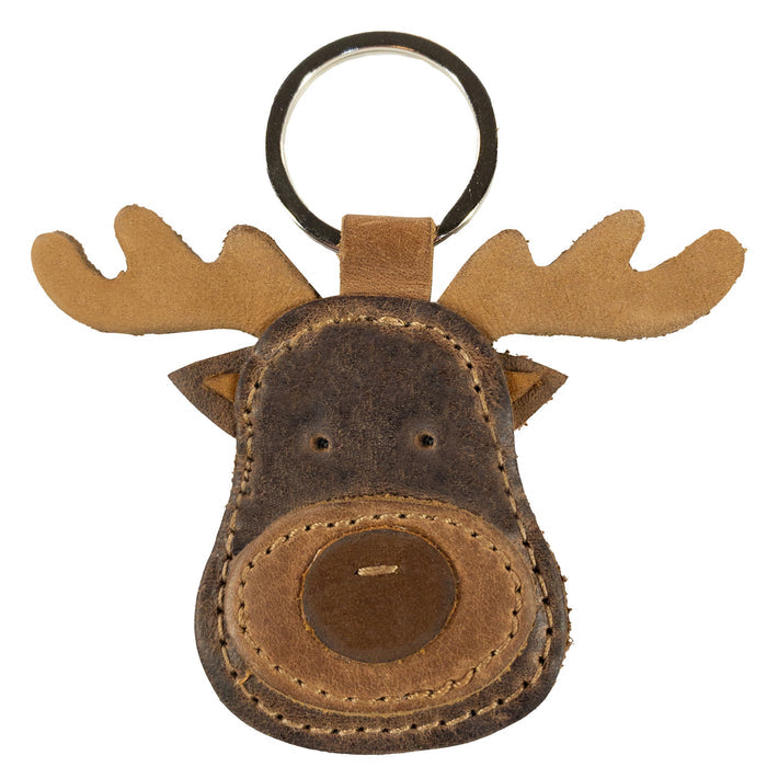 Moose Keychain - Stockyard X 'The Leather Store'