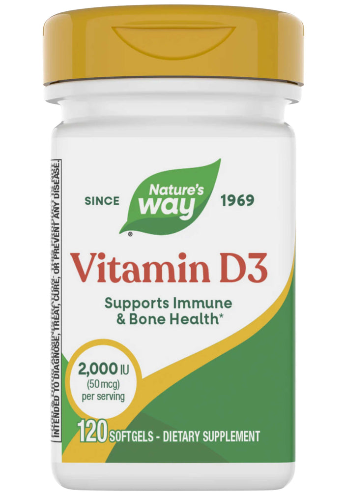 Nature's Way Vitamin D3 (Formerly Vitamin D3 Extra Strength)