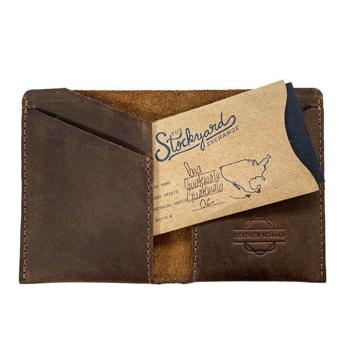 Nomad Wallet - Stockyard X 'The Leather Store'