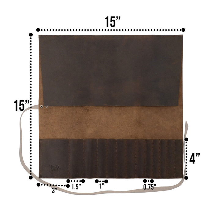 Paint Brush Roll - Stockyard X 'The Leather Store'