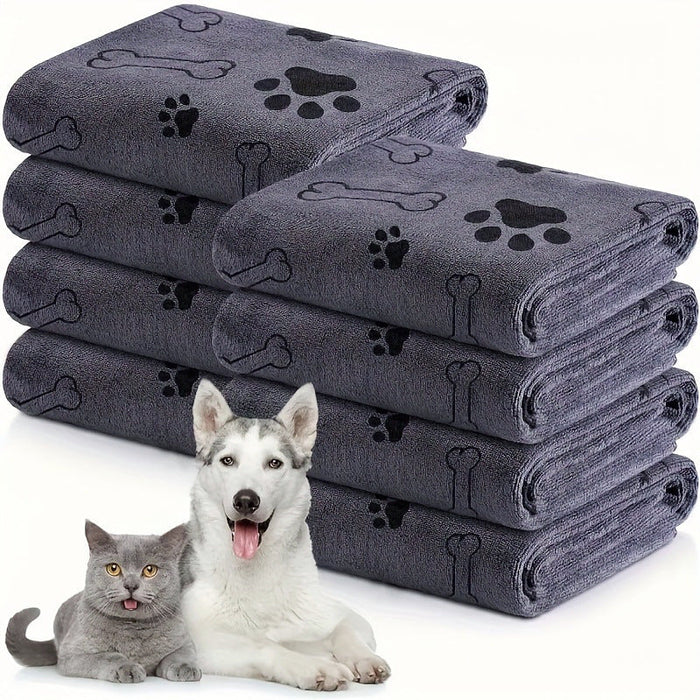 Pet Bath Towel Quick Drying & Absorbent for Dogs