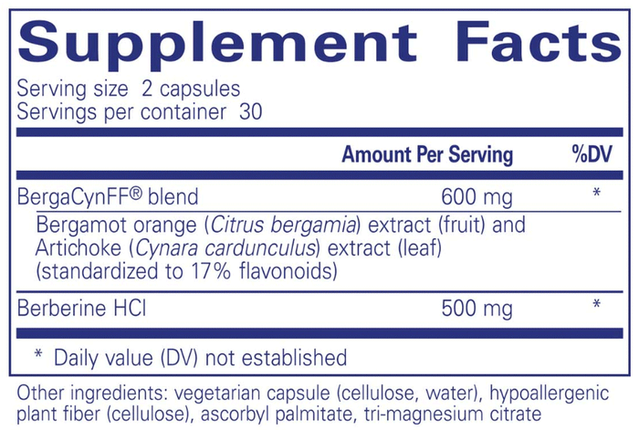 Pure Encapsulations Lipid Support Complex Ingredients