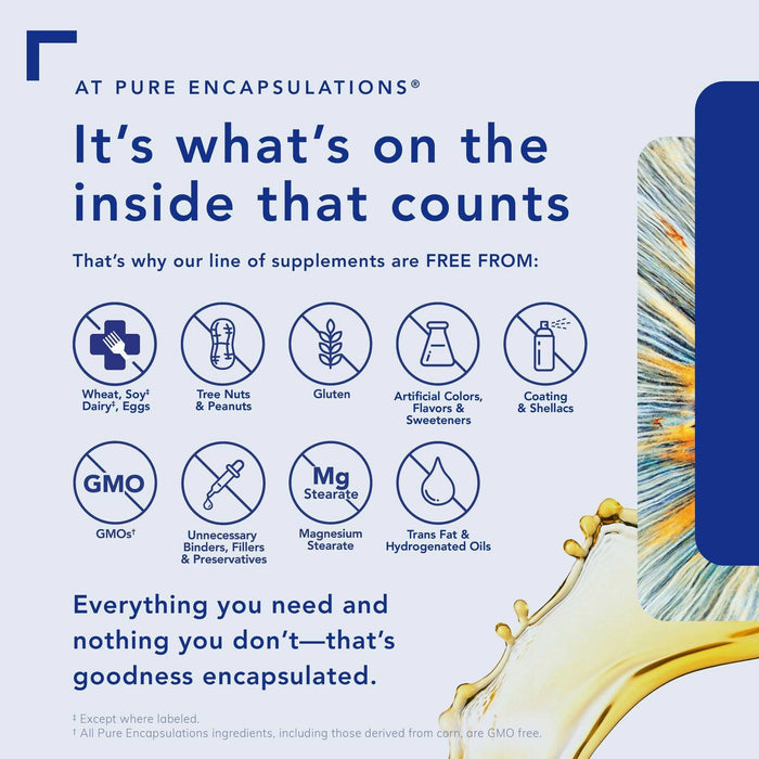 Pure Encapsulations Phosphatidylcholine (sunflower) Free From