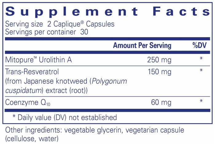 Pure Encapsulations Renual Ingredients