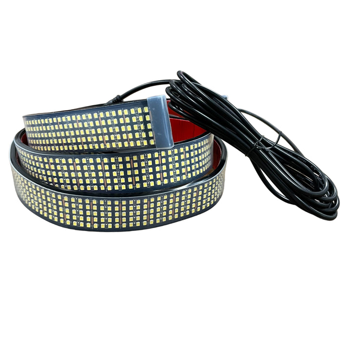 Pure White LED 5 Row Wheel Light Strip