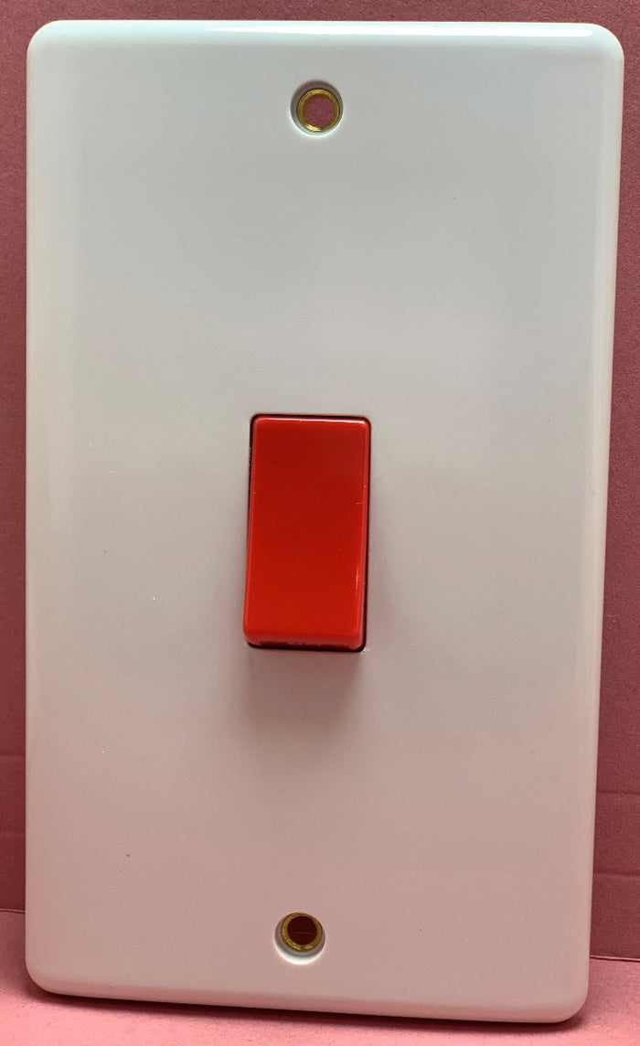 Quadrant Curveline 45A Switch Double Box Size - QC330
