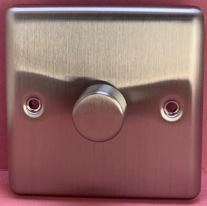 Quadrant Decor 400W Dimmer, Satin Chrome - QGD400-SCB