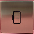 Quadrant Screwless 13A Unswitched Connection Unit in Chrome- QSS4130SC-B