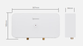 Redring PowerStream Instant Water Heater, Energy Efficient and Compact 9.5kW (RPS95)