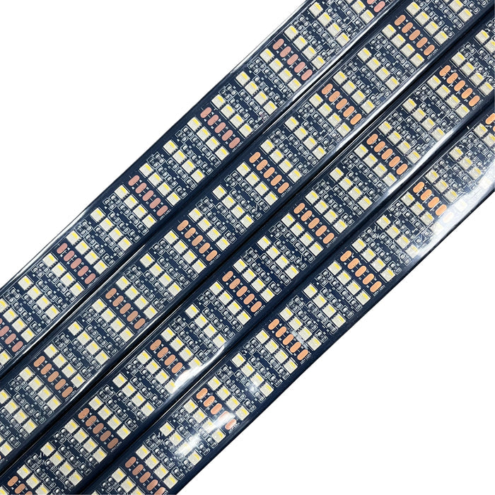 RGB LED 4 Row Wheel Light Strip