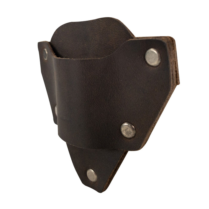 Riveted Mini Flashlight Holder for Belt - Stockyard X 'The Leather Store'