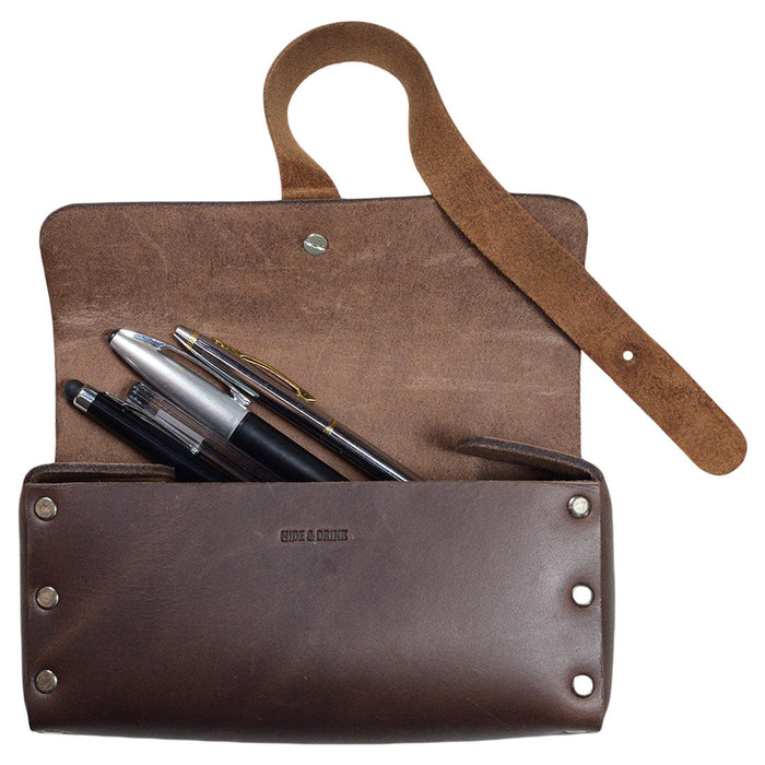 Riveted Pencil Case - Stockyard X 'The Leather Store'