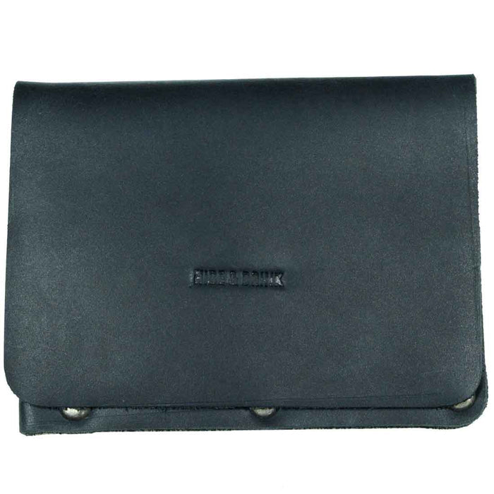 Riveted Rectangle Card Holder - Stockyard X 'The Leather Store'