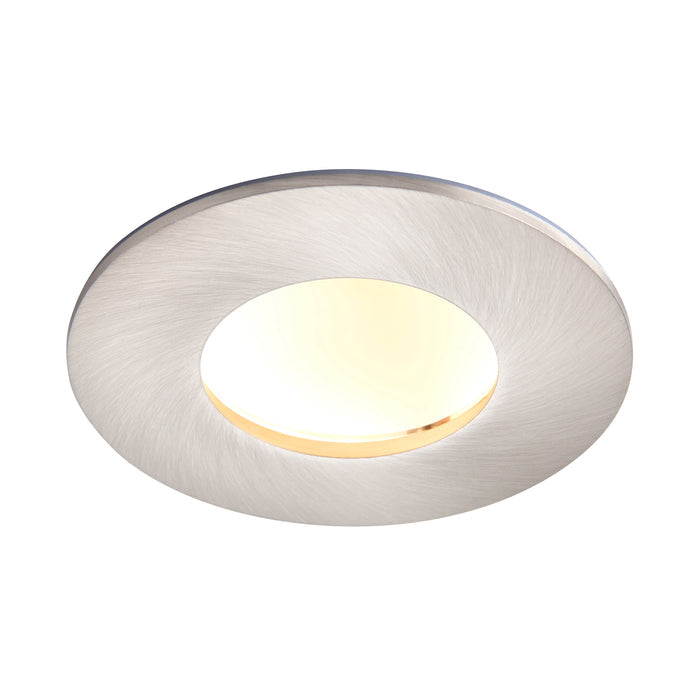 Saxby 112543 OrbitalPRO 4CCT (4-Colour Changing) Satin Nickel (Brushed Steel) Waterproof (IP65) Downlight