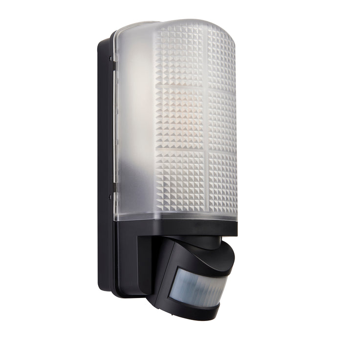 Saxby 48739 Motion PIR 1lt wall IP44 60W