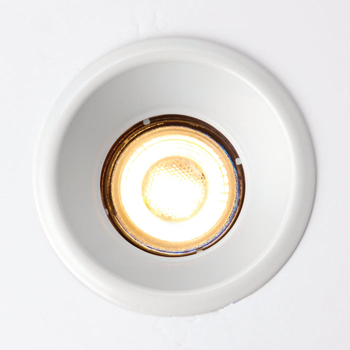 Saxby 80247 Speculo Anti-Glare LED Downlight IP65 50W  Matt White Finish, Waterproof & Energy Efficient