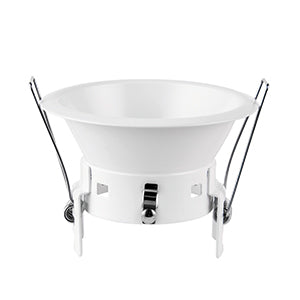 Saxby 80247 Speculo Anti-Glare LED Downlight IP65 50W  Matt White Finish, Waterproof & Energy Efficient
