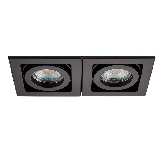 Saxby 94796 Xeno Twin (2-Light) Spotlight 7W - Matt Black