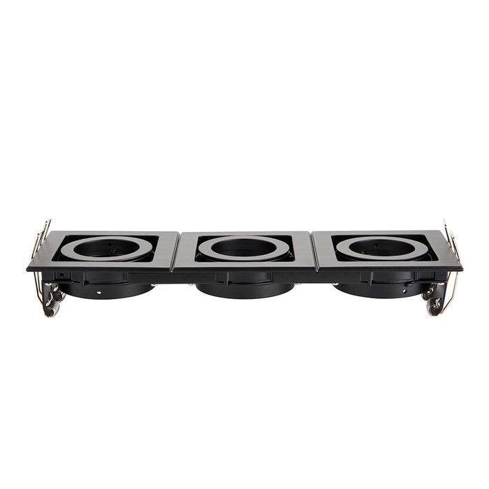Saxby 94797 Xeno Triple (3-light) Spotlight 7W - Matt Black