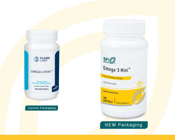 Klaire Labs Omega-3 Mini New Look