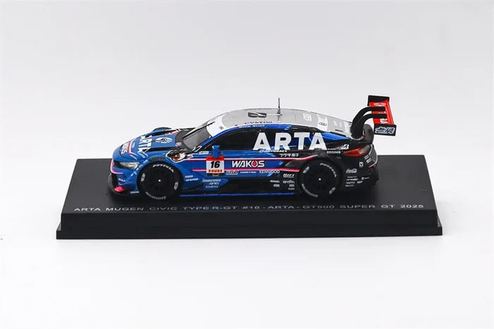Spark 1:64 Niterra Z NDDP / ARTA MUGEN CIVIC TYPE R / Carrera RSR 3.0 Die-Cast Car Model Miniature Gifts