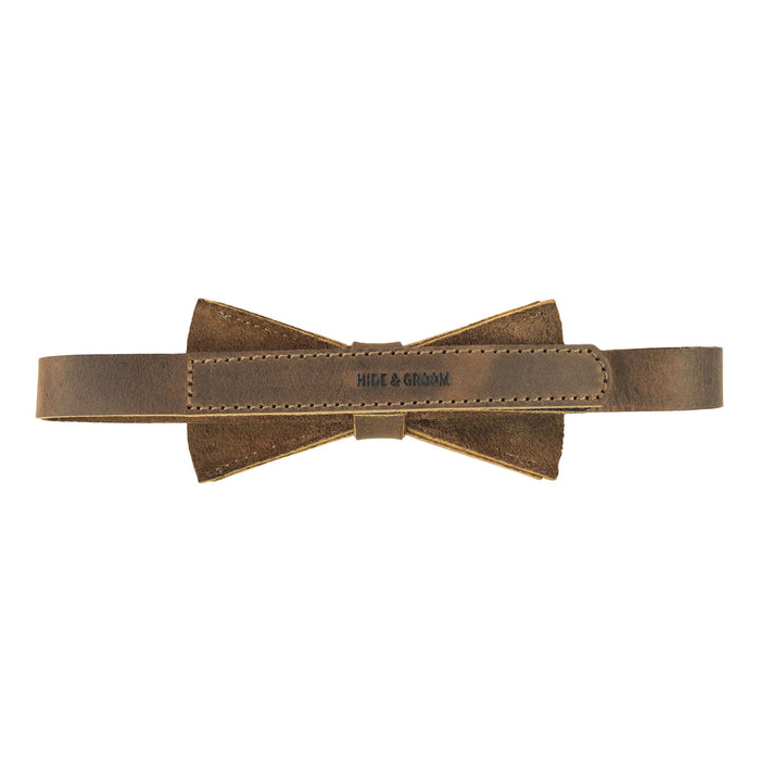 Tiny Bow Tie for Groomsmen - Stockyard X 'The Leather Store'
