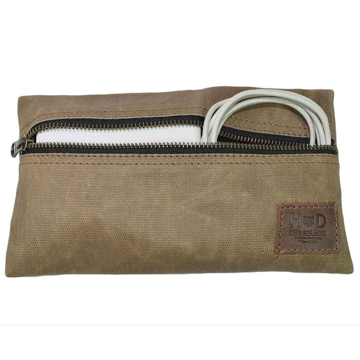 Hide & Drink Utility Cord Pouch showcasing vibrant color options and artisan stitching. This pouch excels as an all-purpose utility & charger case for MacBook, iPad & Laptop, and doubles as a stylish cable organizer, made in La Antigua Guatemala & Oaxaca Mexico.