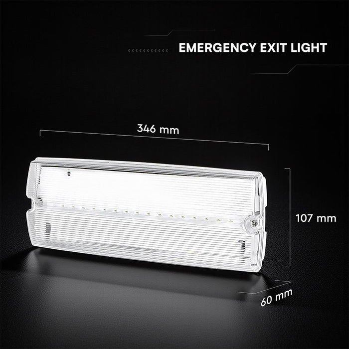 V-Tac VT-533 3W LED Emergency Light 6400K