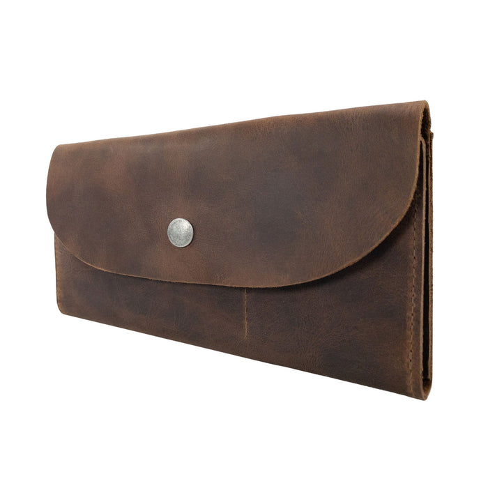 Vertical Large Passport Wallet - Stockyard X 'The Leather Store'