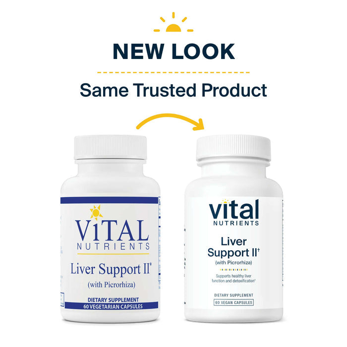 Vital Nutrients Liver Support II (w/Picrorhiza) New Look