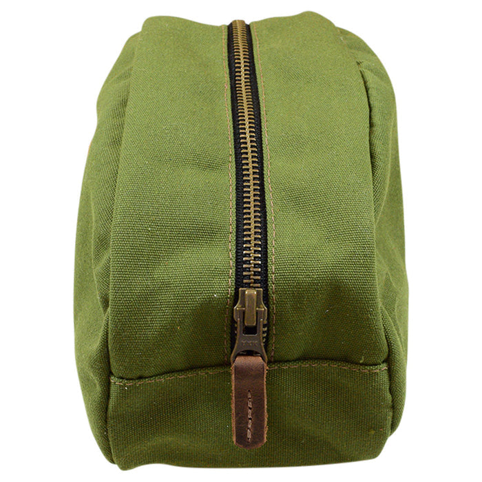 Water Resistant Canvas Toiletry Bag - Stockyard X 'The Leather Store'