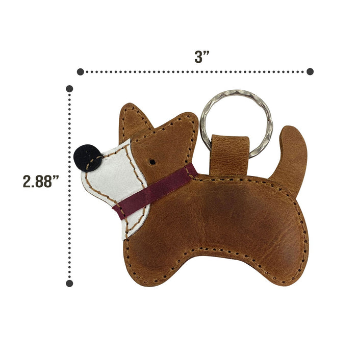 Welsh Corgi Keychain - Stockyard X 'The Leather Store'
