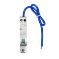 Wylex NHXS1C32 32A 30mA SP with Swi. Neutral C Curve 6kA Type A Mini. RCBO