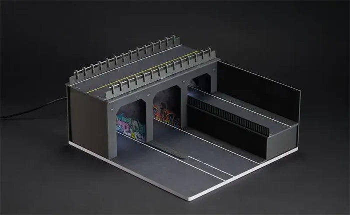 You N Car 1:64 Highway culverts scene Diorama